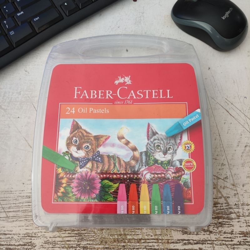 

Krayon / Crayon Eco Faber castel 24 Warna Oil Pastel