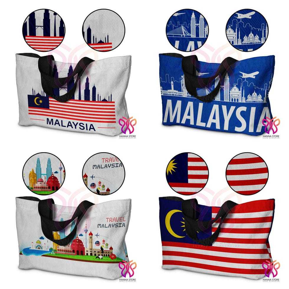 Tas Tenteng Souvenir Malaysia Kuala Lumpur