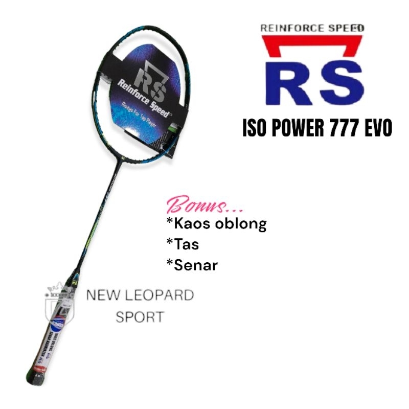 Raket Badminton RS ISO POWER 777 Evo