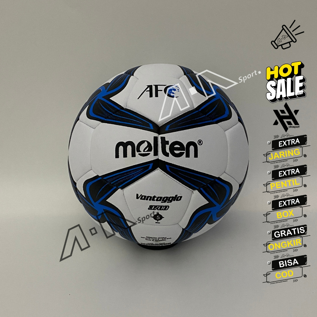 Bola sepak size 5 Bola kaki MOLTEN bola sepak MOLTEN size 5