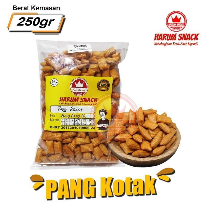 

PANG PANG KOTAK MANIS 250 gram [Harum Snack Official]