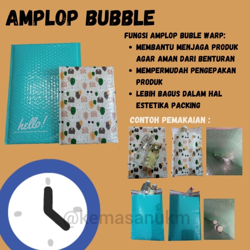 

AMPLOP BUBBLE / AMPLOP BUBBLE WARP / AMPLOP PACKING