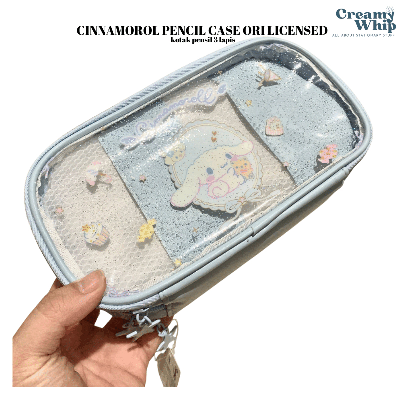 

Cinnamoroll 3layer pencil case ori licensed
