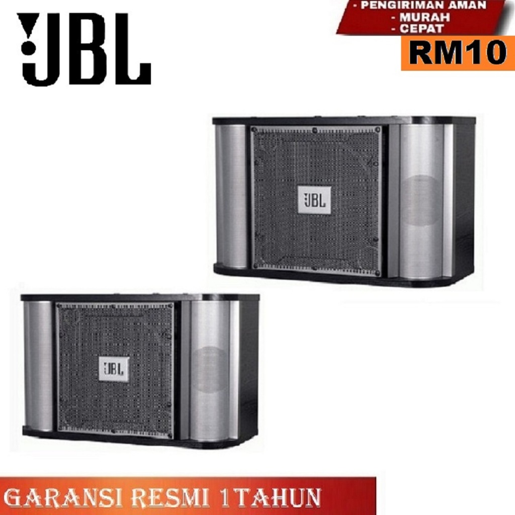 JBL RM10 II 10" Karaoke Speaker Silver / Black / Original / New