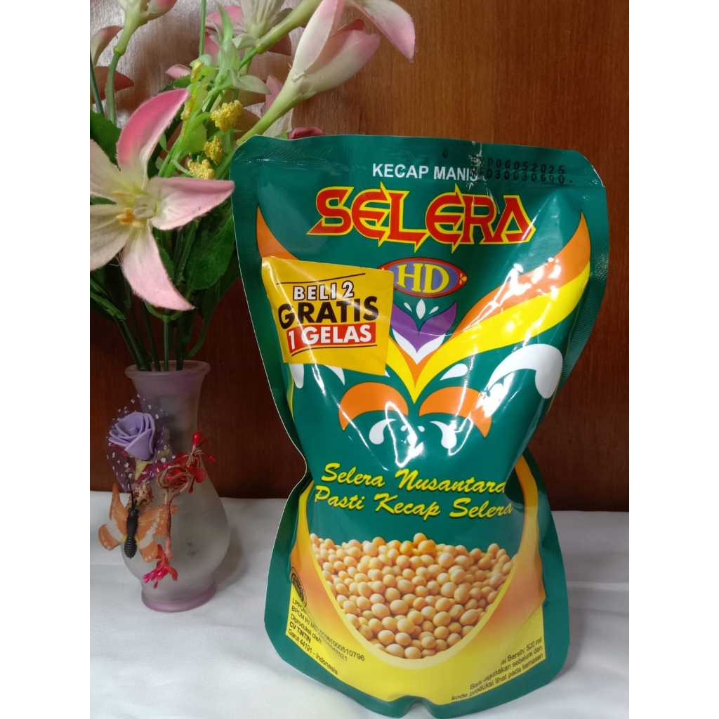 

KECAP MANIS SELERA HD KEMASAN 520ML ASLI GARUT