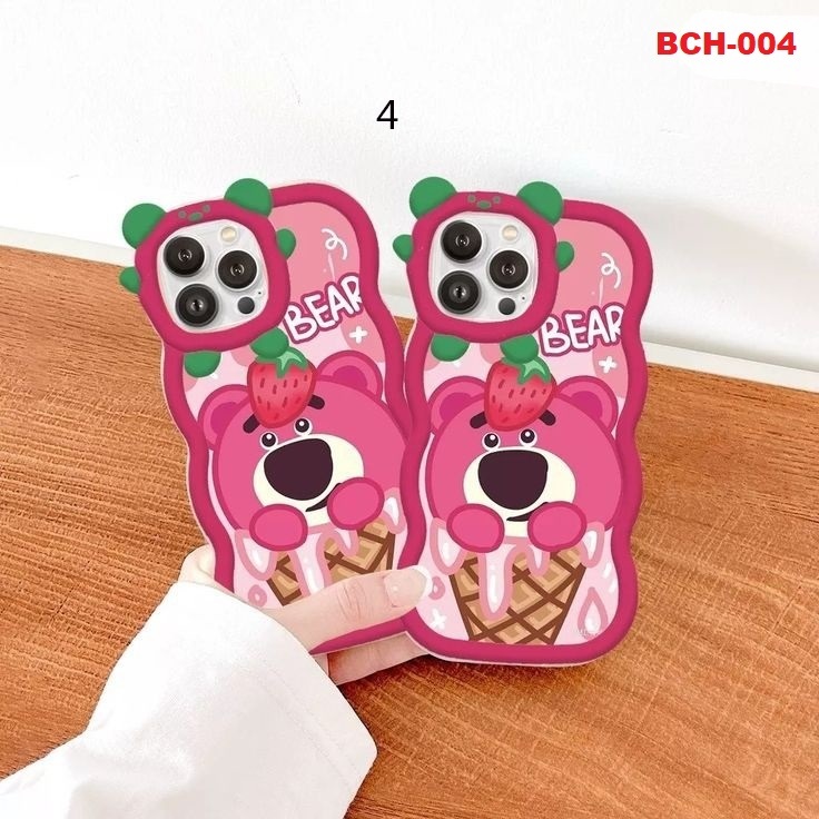 Casing IPhone 6 / 7 / 8 / X / XS / XR / 11 / 12 / 13 / 14 / 15 Case Lotso Gelombang Bening