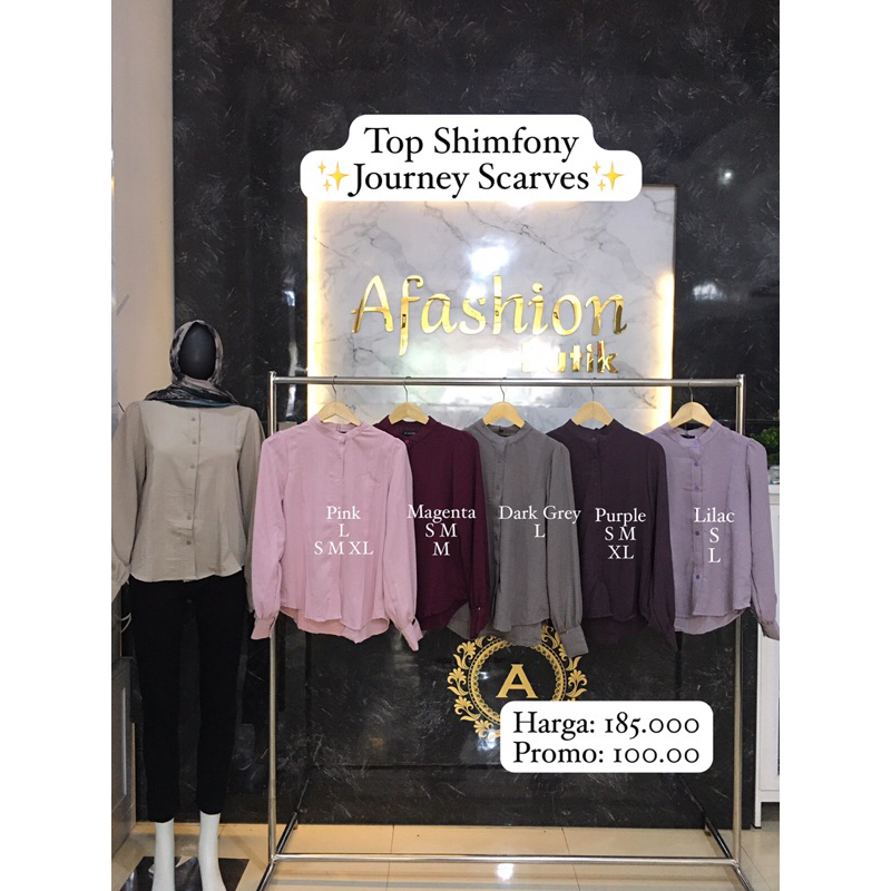 PROMO SERBA 100.000 TOP SIMFONY, ILONA, MILEA BY JOURNEY SCARVES