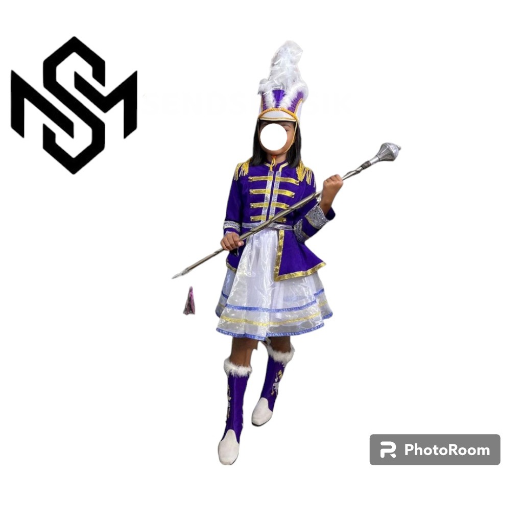 seragam mayoret TK SD SMP drumband marchingband
