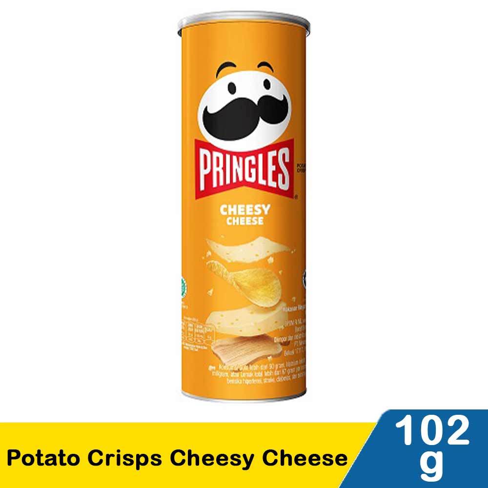 

Pringles Potato Crisps Cheesy Cheese 102G