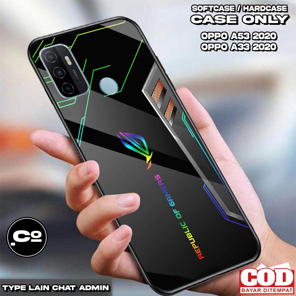 Case OPPO A53 2020 / OPPO A33 2020 - Casing OPPO A53 2020 / OPPO A33 2020 [ ROG ] Silikon OPPO A53 2