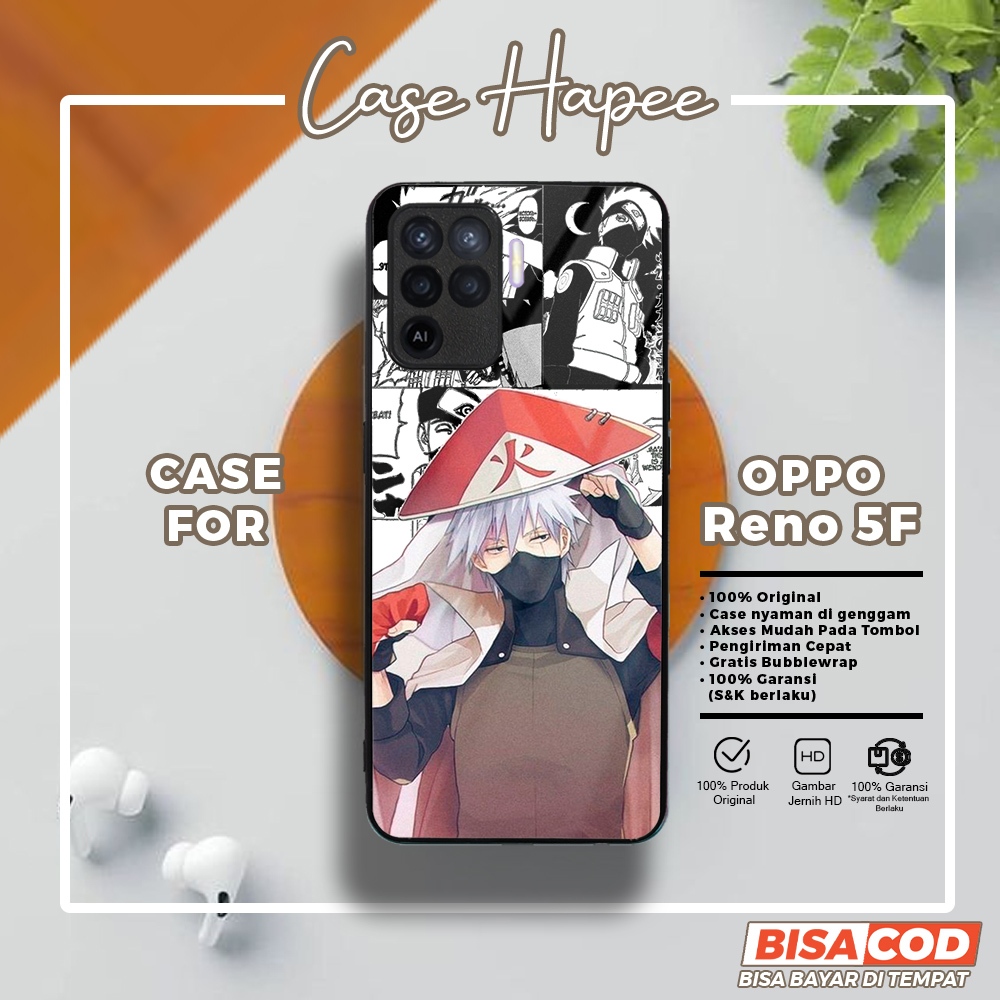 Case Oppo Reno 5F Casing Oppo Reno 5F [KKSI] Casehapee Case Glossy Case Aesthetic Custom Case Premiu
