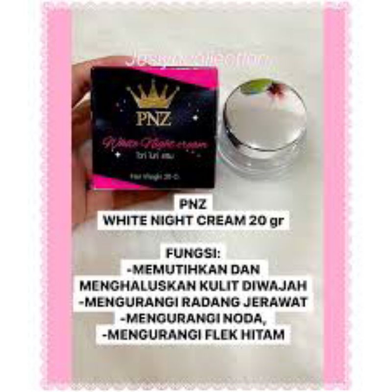 PNZ aura night cream cream wajah pemutih best seller thailand