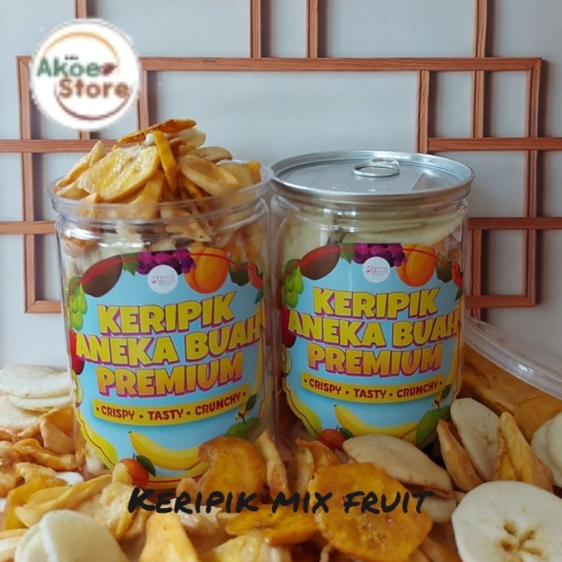 

Keripik Aneka Buah Mix Fruit Kualitas Premium