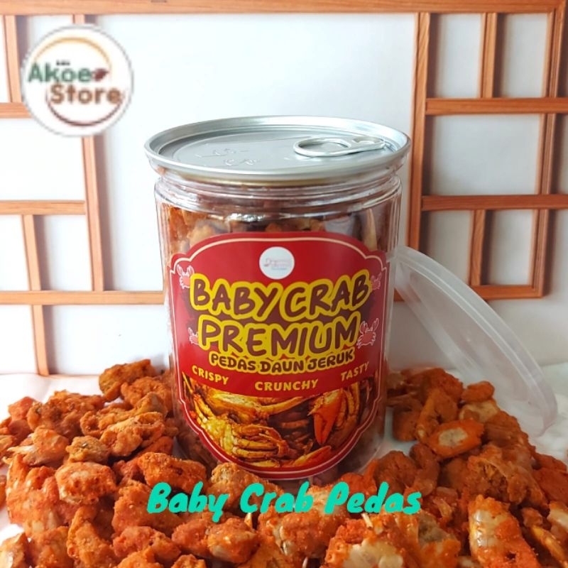 

Baby Crab Crispy Khas Lamongan Cemilan Kepiting Krispi Pedas Kualitas Premium