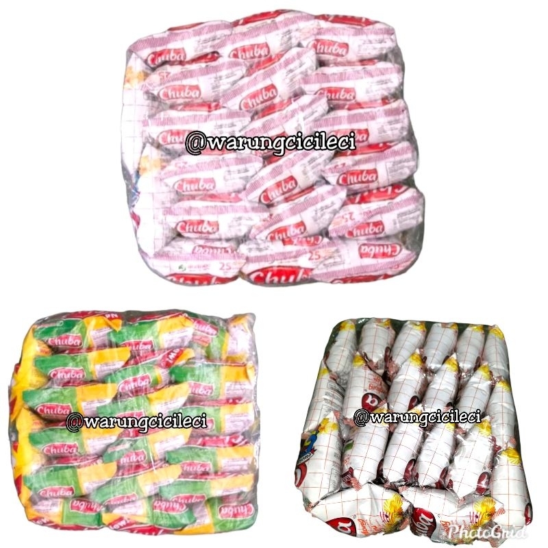 

CHUBA - KERIPIK SINGKONG 12g x 20pcs ( 1 pack )