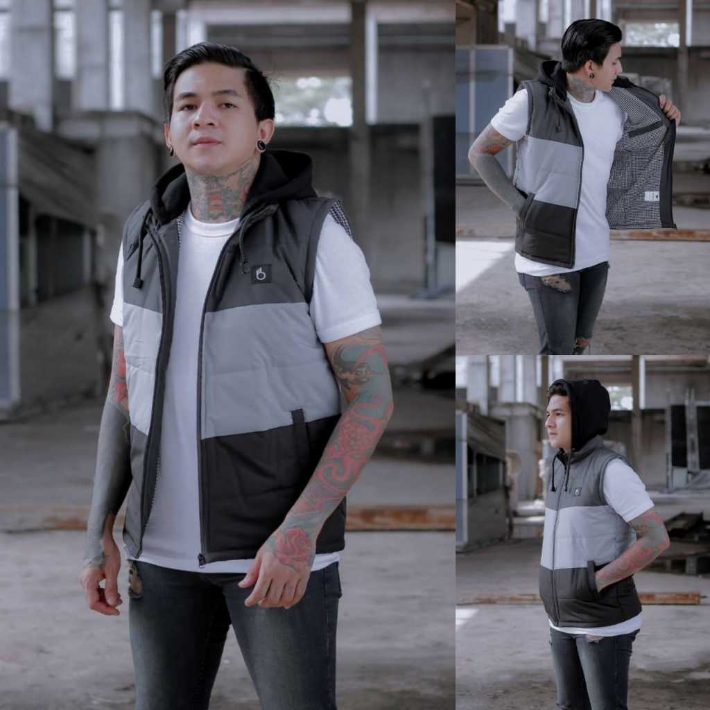 rompi pria/rompi motor/rompi keren/rompi touring/rompi anti angin/rompi anti air/jaket parasut