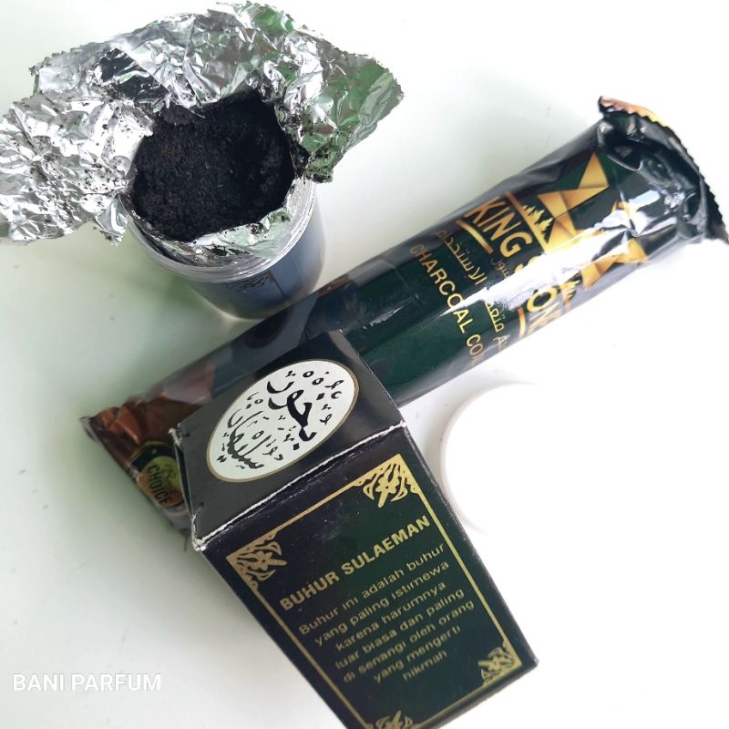 Paket Hemat Buhur Sulaeman Toples + Arang Magic