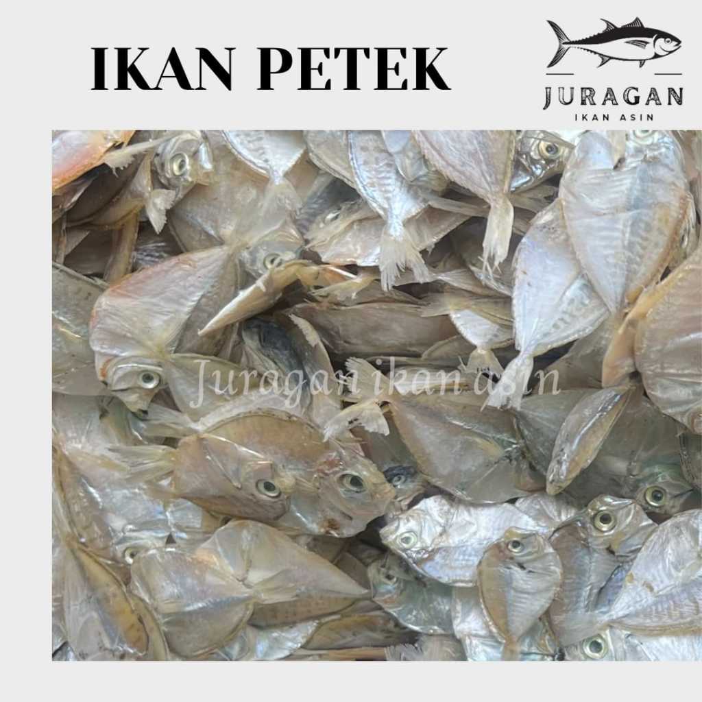 

IKAN ASIN PETEK / IKAN PEYEK KEMASAN 250GR BISA COD / TERSEDIA HARGA GROSIR