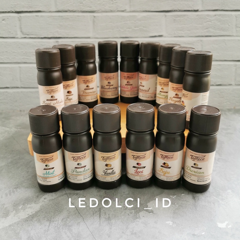 

OT51 TOFFIECO FLAVOUR PERISA TOFFIECO ESSENS ESSENCE TOFFIECO 25 ML ➽Terbaru