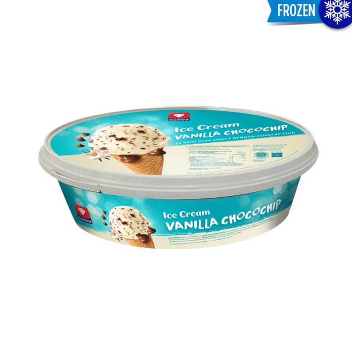 

PSBM4418 Terlaris Diamond Ice Cream Vanilla Chocolate Chip 700ml