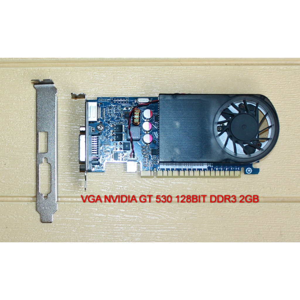 VGA NVIDIA GT 530 128BIT DDR3 2GB VGA GAMING HIGH LOW PROFILE NORMAL