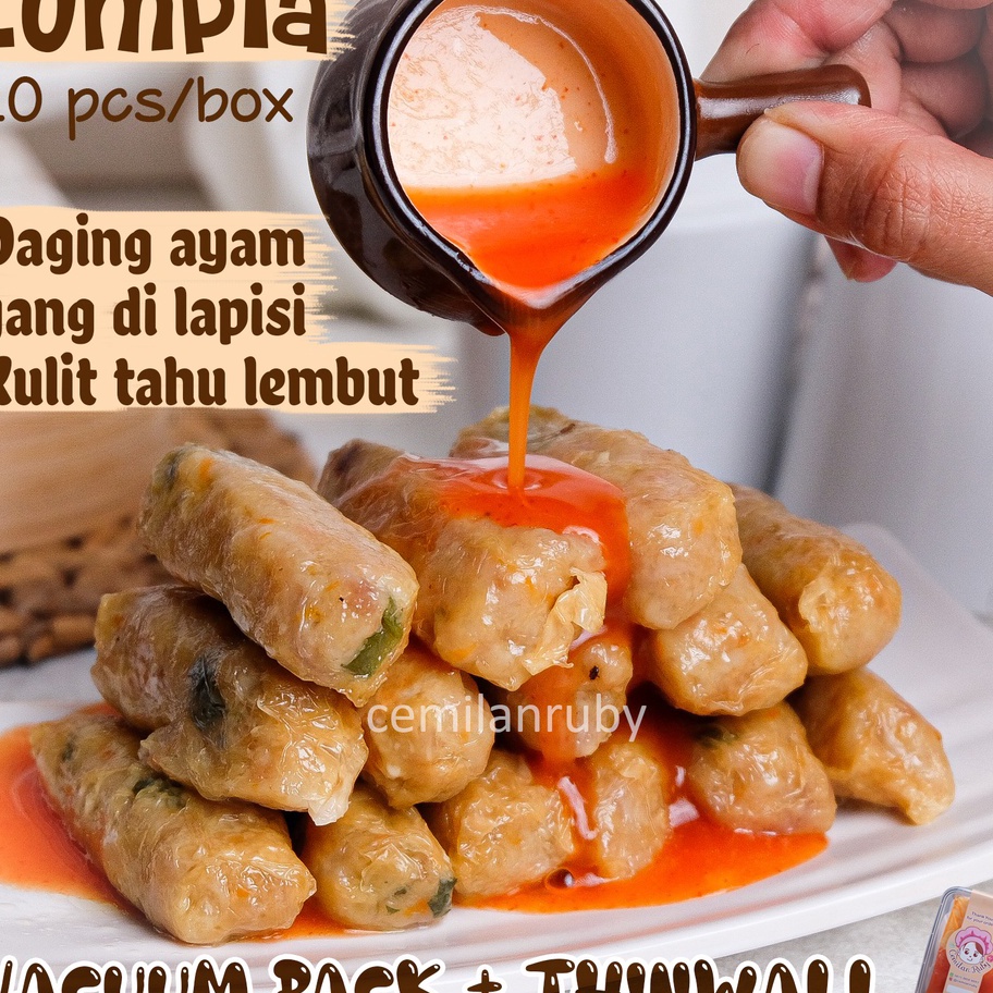 

VPPM3415 TERBARU Lumpia Ayam Kulit Tahu (FROZEN)
