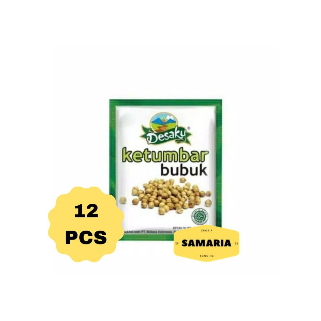 

Desaku Ketumbar Bubuk 12.5 Gram Renceng (12 Pcs)