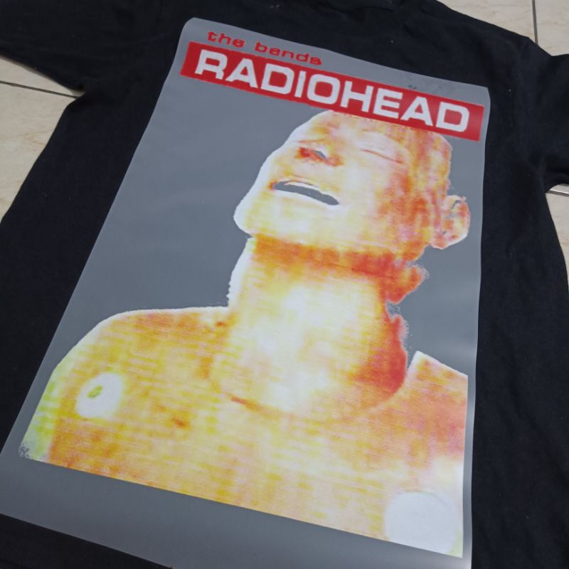 SABLON DTF BAND RADIOHEAD SABLON RASTER DTF