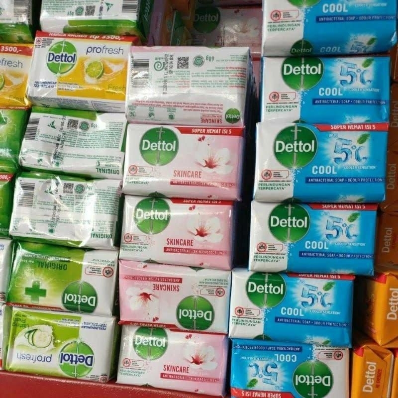 Sabun Batang Dettol 60 g Sabun Antiseptic Antibacterial