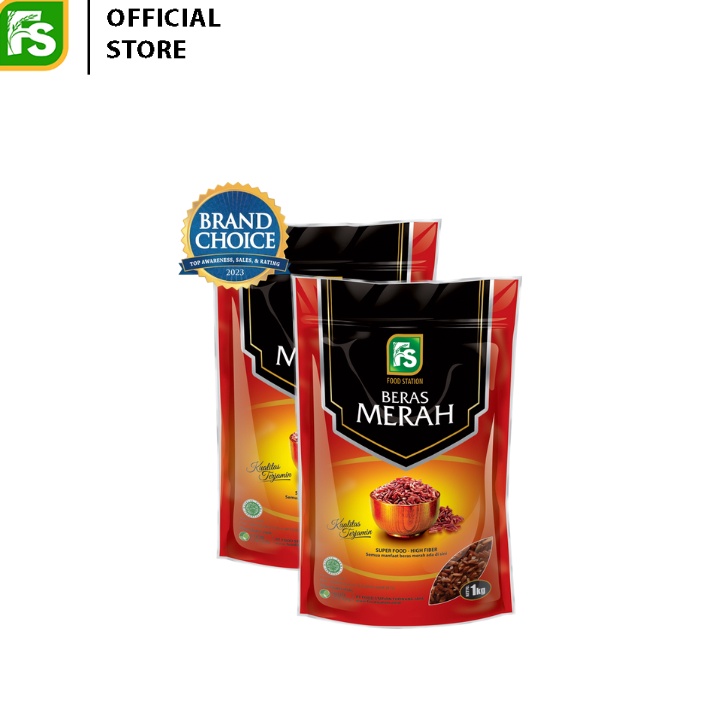 

KHKK2045 9.9 BRANDS FESTIVAL Food Station - Beras Merah 2 pcs @1kg