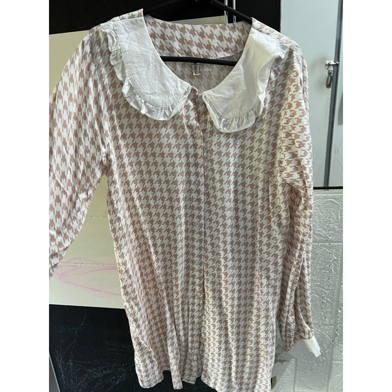 blouse vanilla hijab