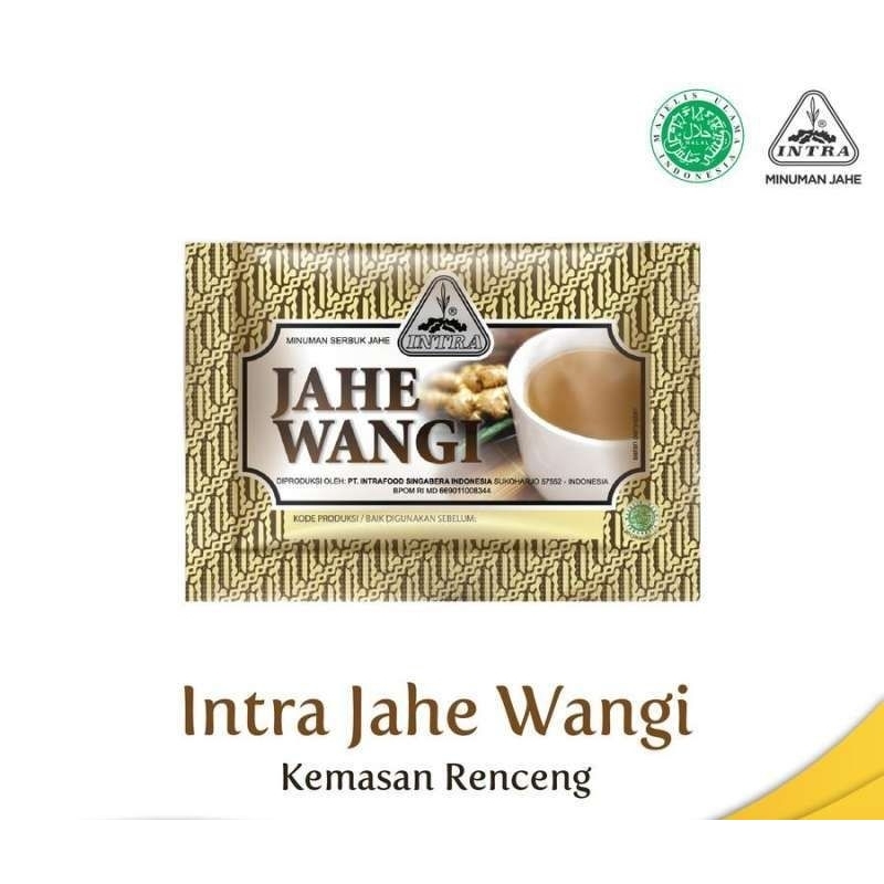 

Intra Jahe Wangi 10 sachet