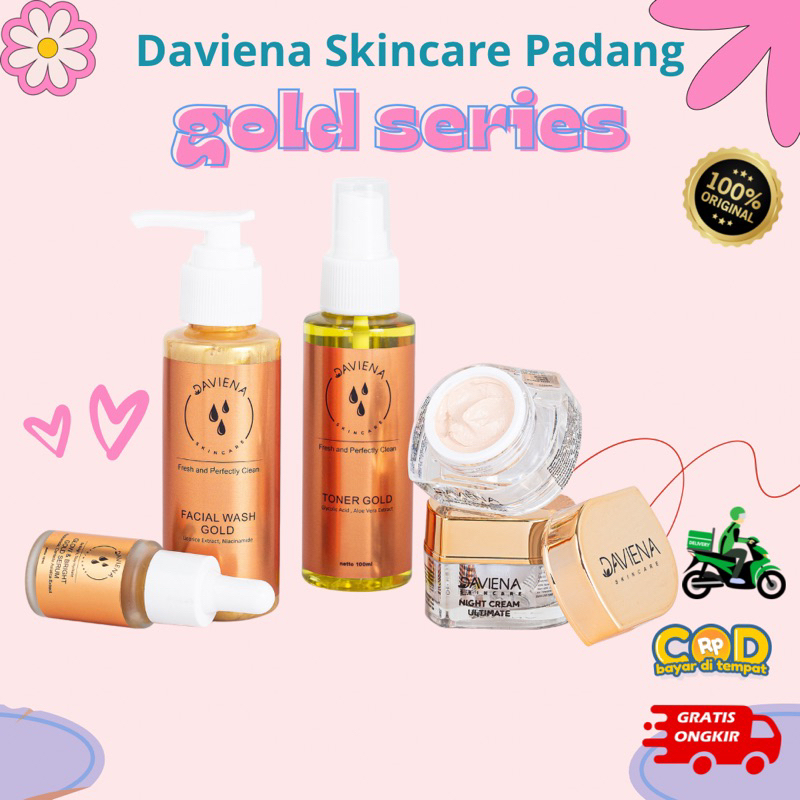 Gold Series Daviena Skincare | daviena skincare padang