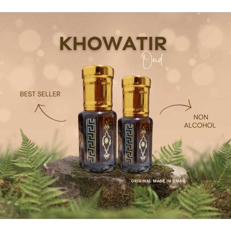 Parfume OUD KHOWATIR Best Quality Original Refill Minyak Wangi OUD OMANI