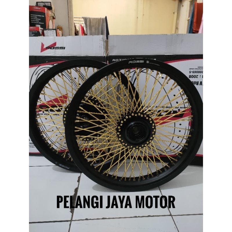 Velg Jari Seribu RX king Ukuran Velg 160/185/215 Ring17 atau ring18 / Tromol set jari Velg Plus Raki