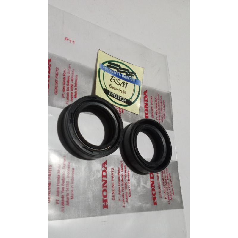 Seal shock depan Honda grand Supra x Beat Vario double per
