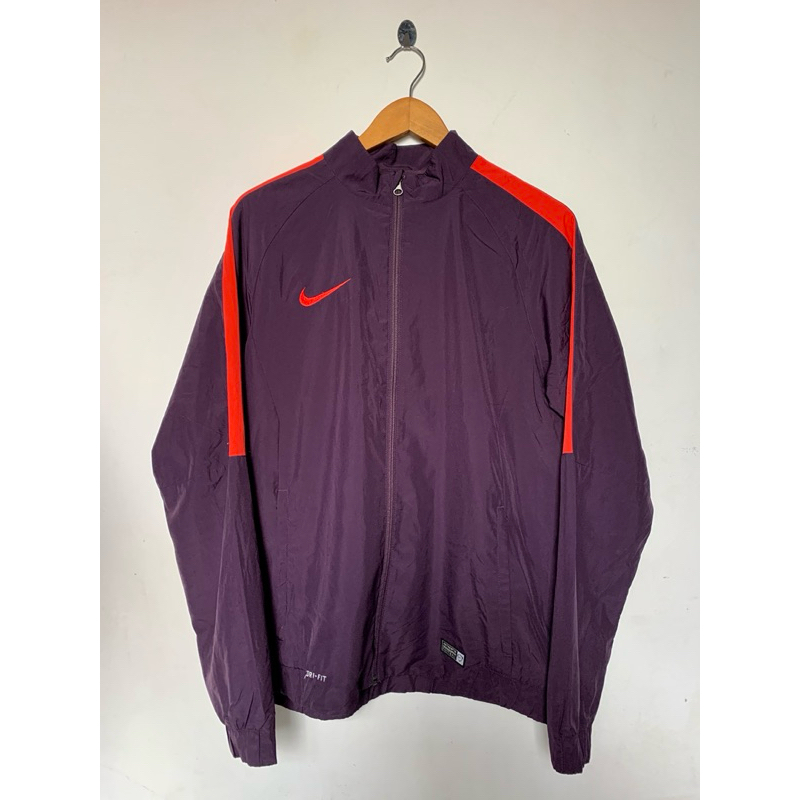 Nike Tracktop Jacket Warna Ungu Orange