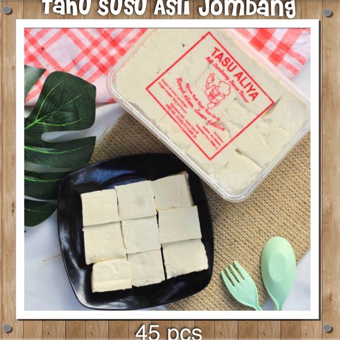 

PFYC0193 8.8 Tahu Susu Tasu Aliya asli Jombang 45 pcs