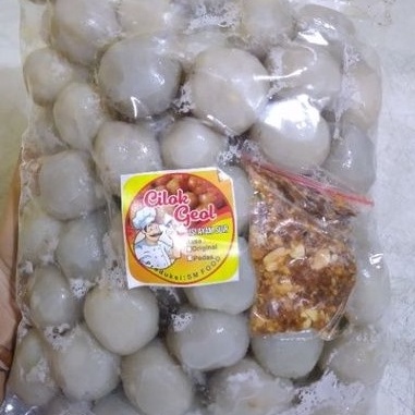 

RKKT0537 (C6369] Cilok Tasik ( Cilok Geol ) Cilok bumbu kacang Cilok Frozen
