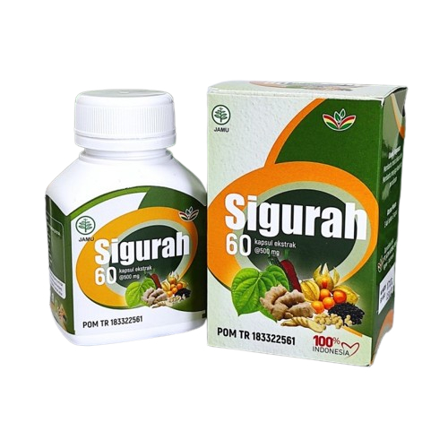 Obat Gurah Fit Sigurah 60 Kapsul Herbal Asma Flu Batuk Pilek Bronkitis