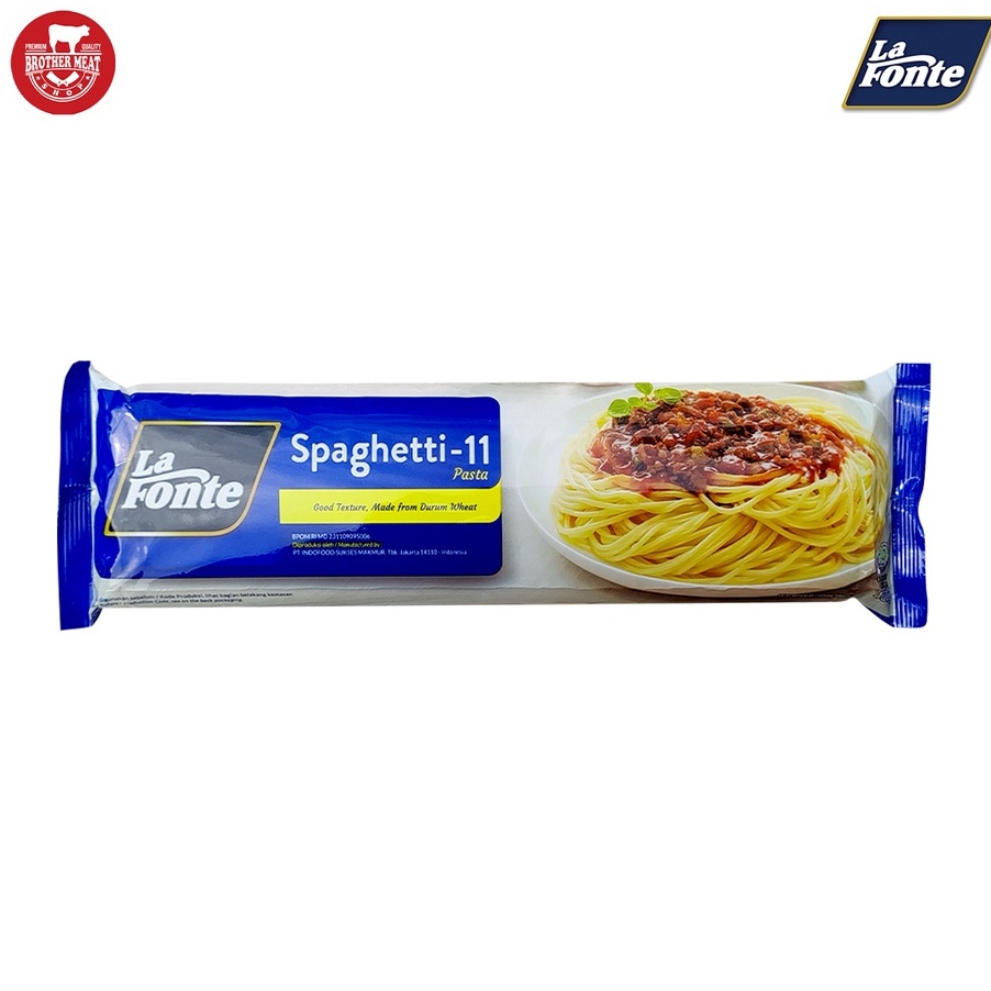 

CNXN6449 Terlaku... La Fonte Pasta Spaghetti-11 450gr, Halal
