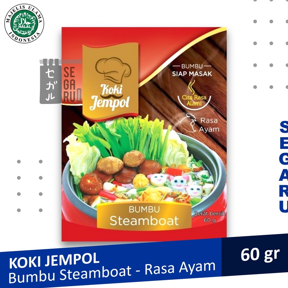 

PTBW4557 [PROMO SALE!!!] Bumbu Steamboat Koki Jempol | Japanese Shabu Shabu Halal
