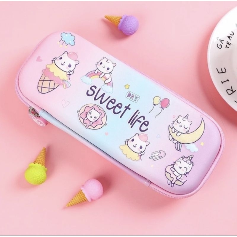 

Tempat Pensil Kotak Pensil 3D Hardcase Waterproof