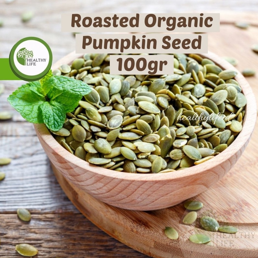 

[IK783] Roasted Organic Pumpkin Seed / Biji Labu Kupas (Matang) 100 gr dqpz7