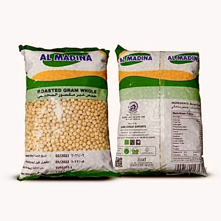 

40 Kacang Arab 1 Kg Original Al Madina Premium | Kacang Arab India | Kabuli | Chickpea Original kbfyj