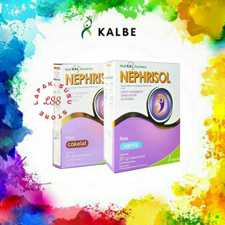 

GXTC5477 Free Ongkir NEPHRISOL COKLAT / VANILA 201gr new formula