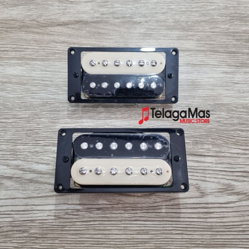 pickup gitar epiphone humbucker zebra original