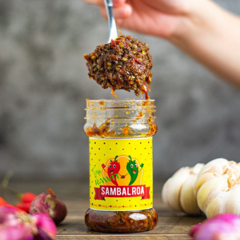 

✽ Sambal Roa Asap Pedas Asli Manado Pasti Murah