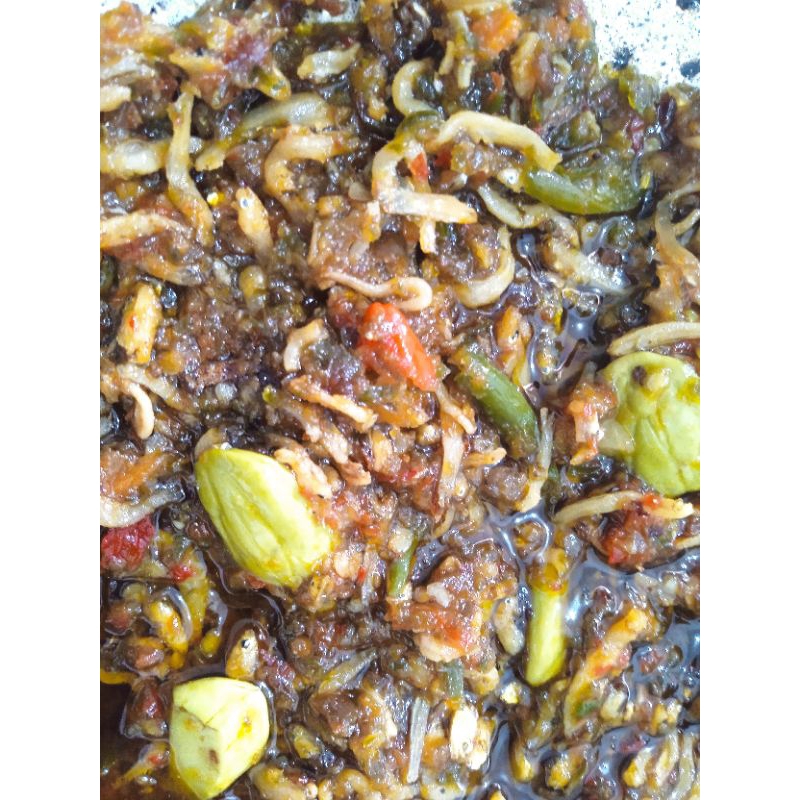 

Sambal teri petai, sambal mantap ajibb