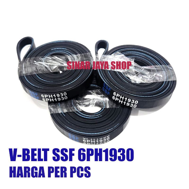 FANBELT MESIN CUCI PENGERING ELECTROLUX  DRYER 6PH1930  / V-BELT MESIN CUCI